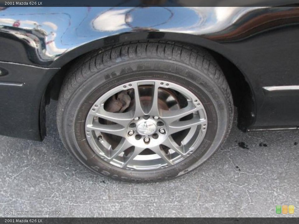 2001 Mazda 626 Custom Wheel and Tire Photo #46482468