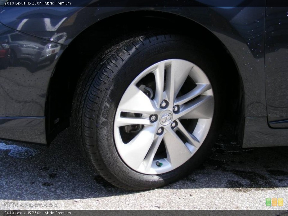 2010 Lexus HS 250h Hybrid Premium Wheel and Tire Photo #46484673