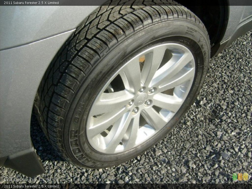 2011 Subaru Forester 2.5 X Limited Wheel and Tire Photo #46485252