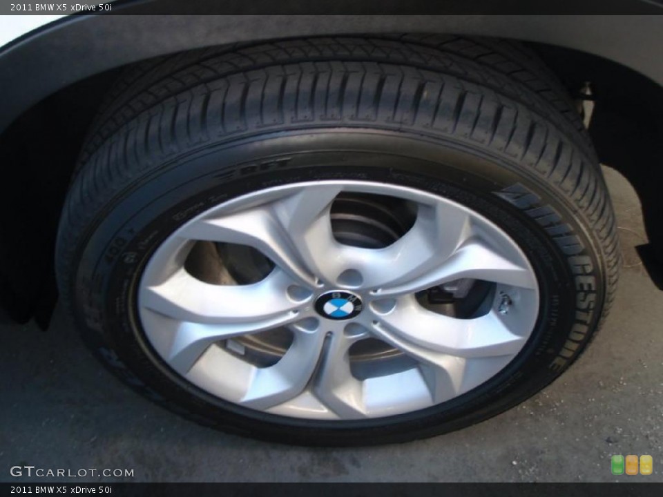 2011 BMW X5 xDrive 50i Wheel and Tire Photo #46485318