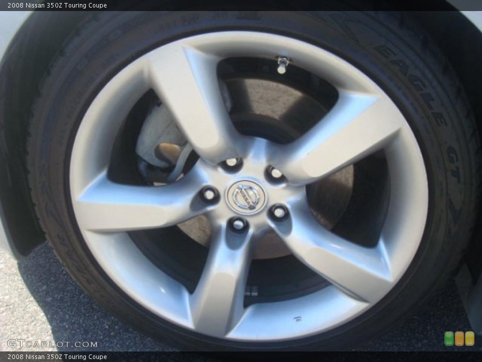 2008 Nissan 350Z Touring Coupe Wheel and Tire Photo #46486395