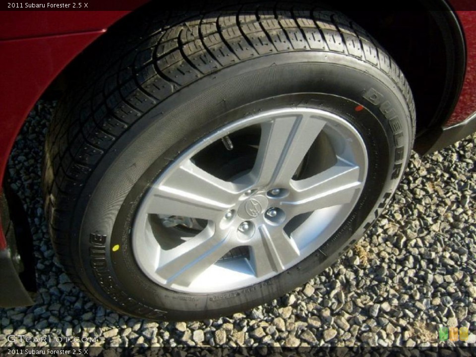 2011 Subaru Forester 2.5 X Wheel and Tire Photo #46487958