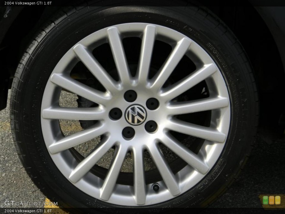 2004 Volkswagen GTI 1.8T Wheel and Tire Photo #46490529