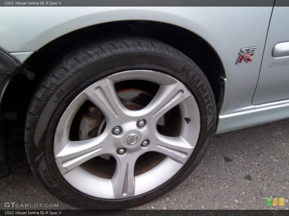 2002 Nissan Sentra SE-R Spec V Wheel and Tire Photo #46491807