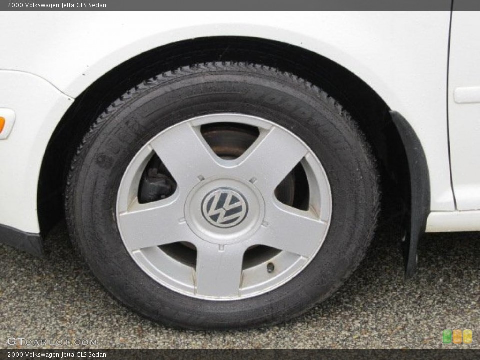 2000 Volkswagen Jetta GLS Sedan Wheel and Tire Photo #46492626