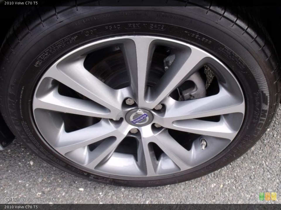 2010 Volvo C70 T5 Wheel and Tire Photo #46493172