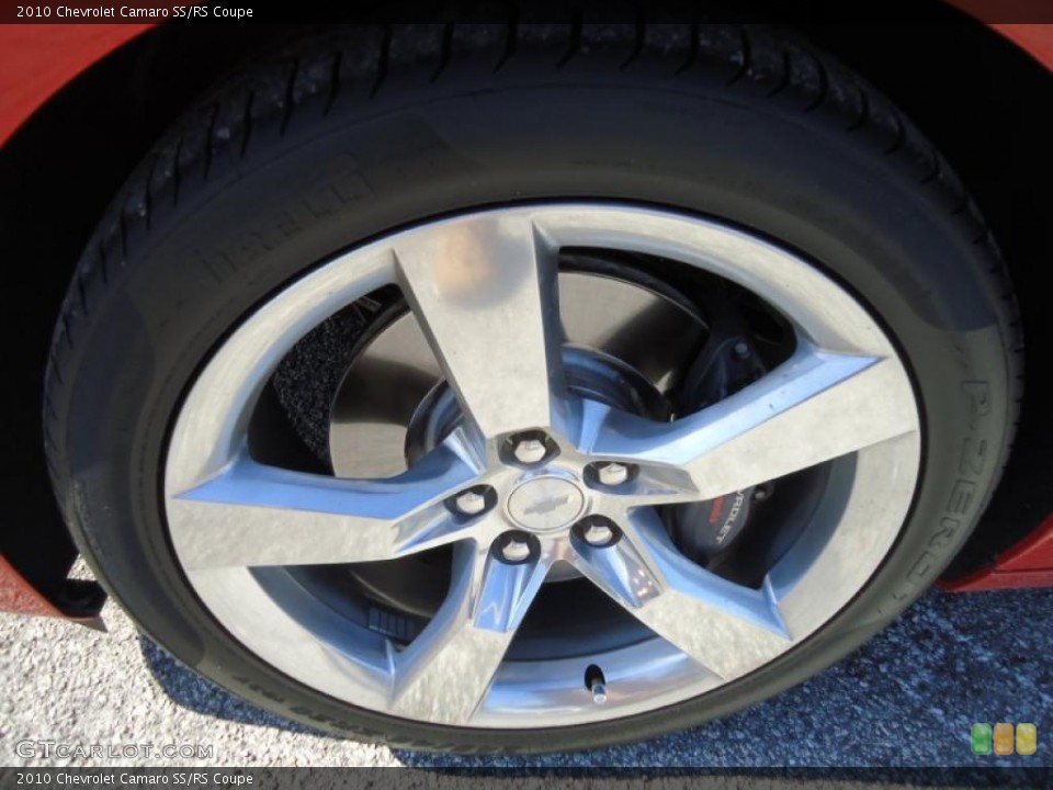 2010 Chevrolet Camaro SS/RS Coupe Wheel and Tire Photo #46496529
