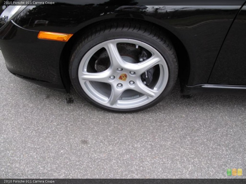 2010 Porsche 911 Carrera Coupe Wheel and Tire Photo #46497621
