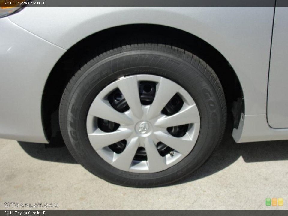 2011 Toyota Corolla LE Wheel and Tire Photo #46501514