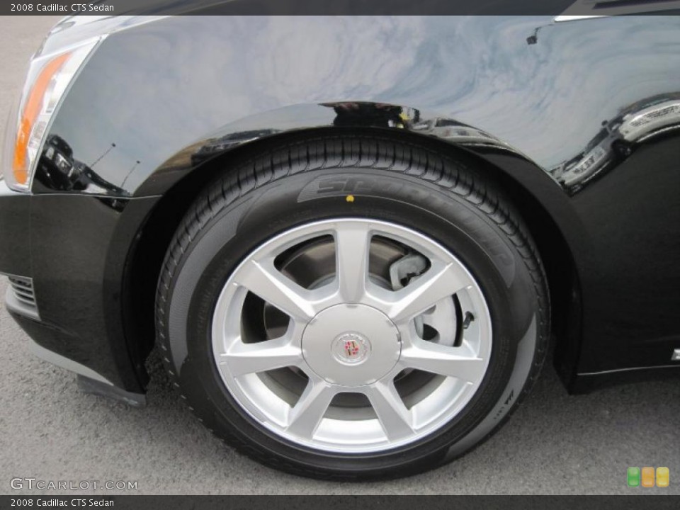 2008 Cadillac CTS Sedan Wheel and Tire Photo #46501772