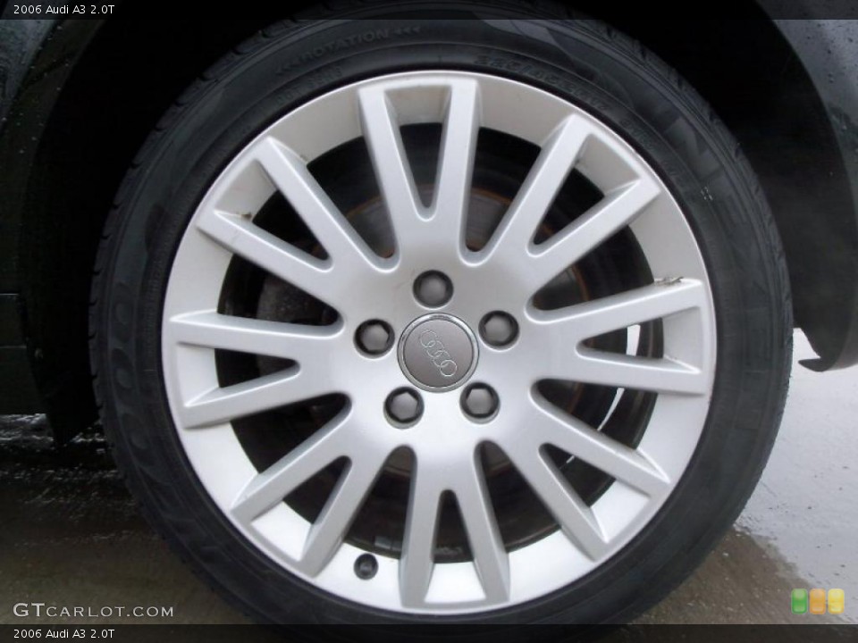 2006 Audi A3 2.0T Wheel and Tire Photo #46503353
