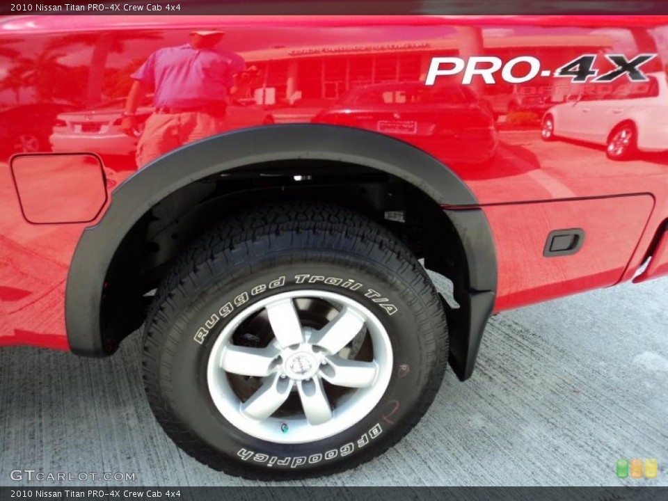 2010 Nissan Titan PRO-4X Crew Cab 4x4 Wheel and Tire Photo #46509032