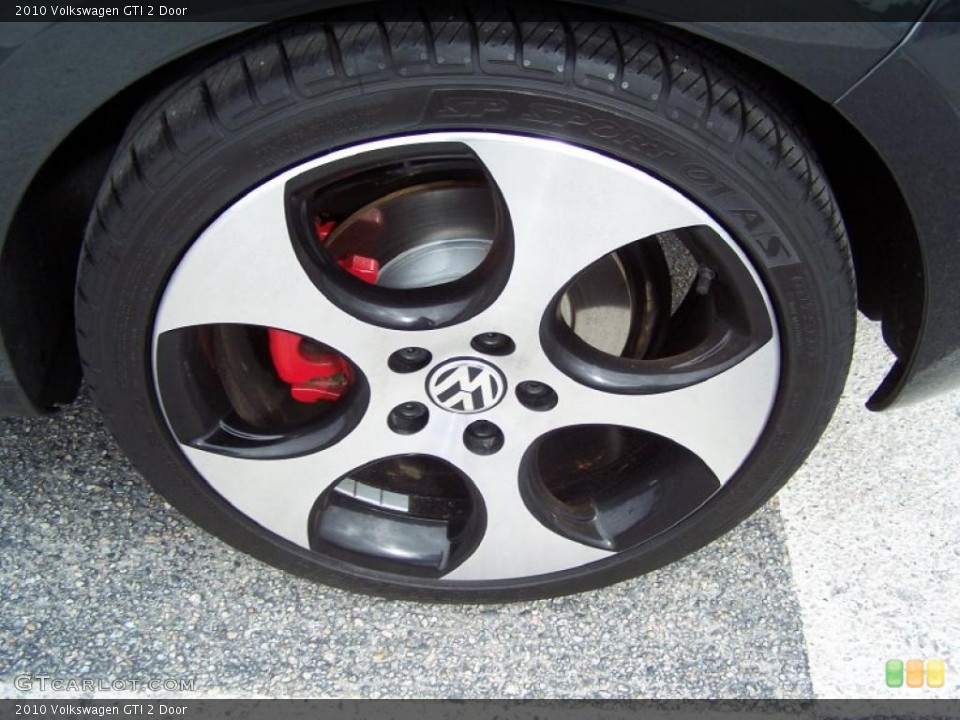 2010 Volkswagen GTI 2 Door Wheel and Tire Photo #46509398