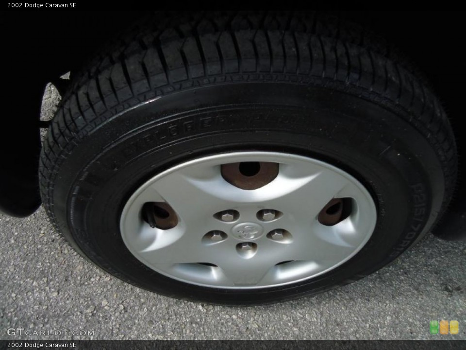 2002 Dodge Caravan SE Wheel and Tire Photo #46513125
