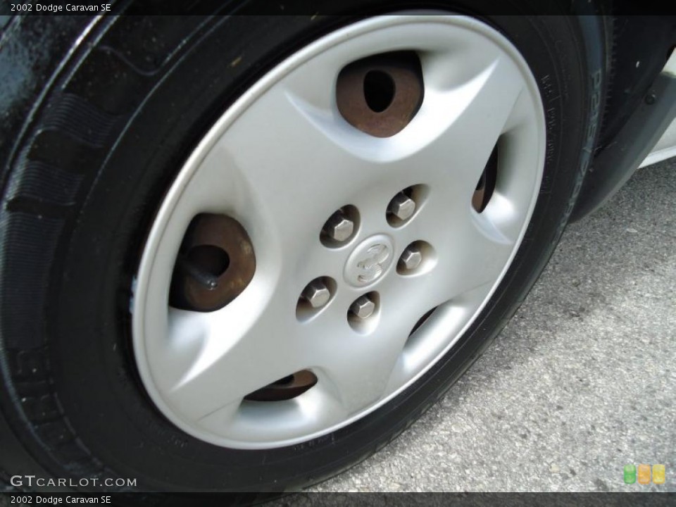 2002 Dodge Caravan SE Wheel and Tire Photo #46513140