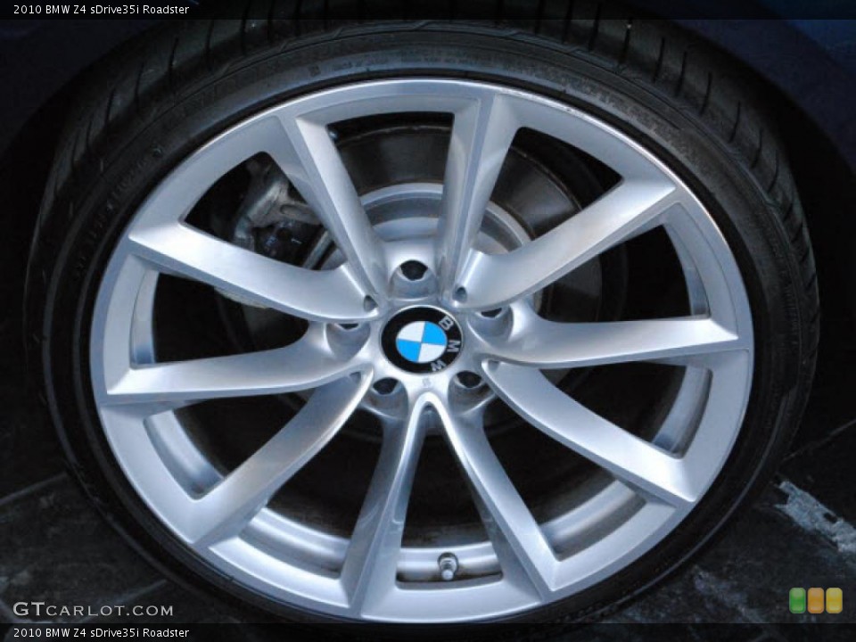 2010 BMW Z4 sDrive35i Roadster Wheel and Tire Photo #46515774