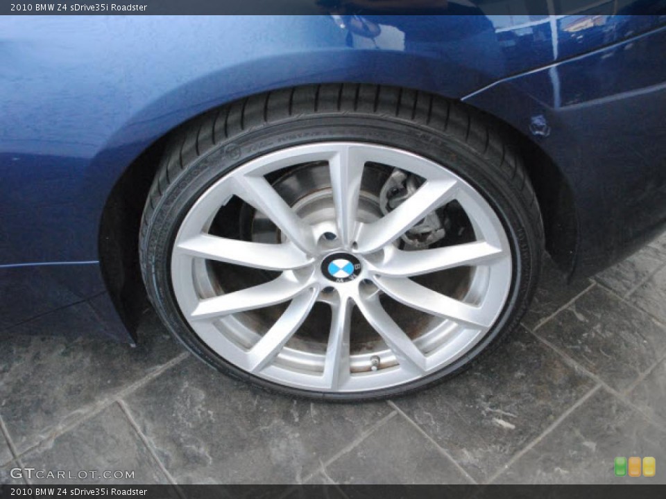 2010 BMW Z4 sDrive35i Roadster Wheel and Tire Photo #46515849