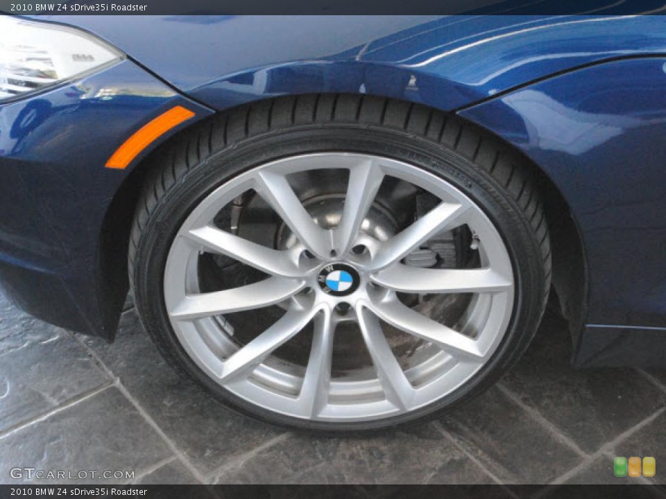 2010 BMW Z4 sDrive35i Roadster Wheel and Tire Photo #46516053