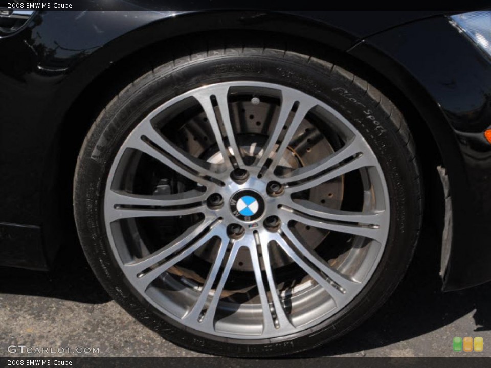 2008 BMW M3 Coupe Wheel and Tire Photo #46531734