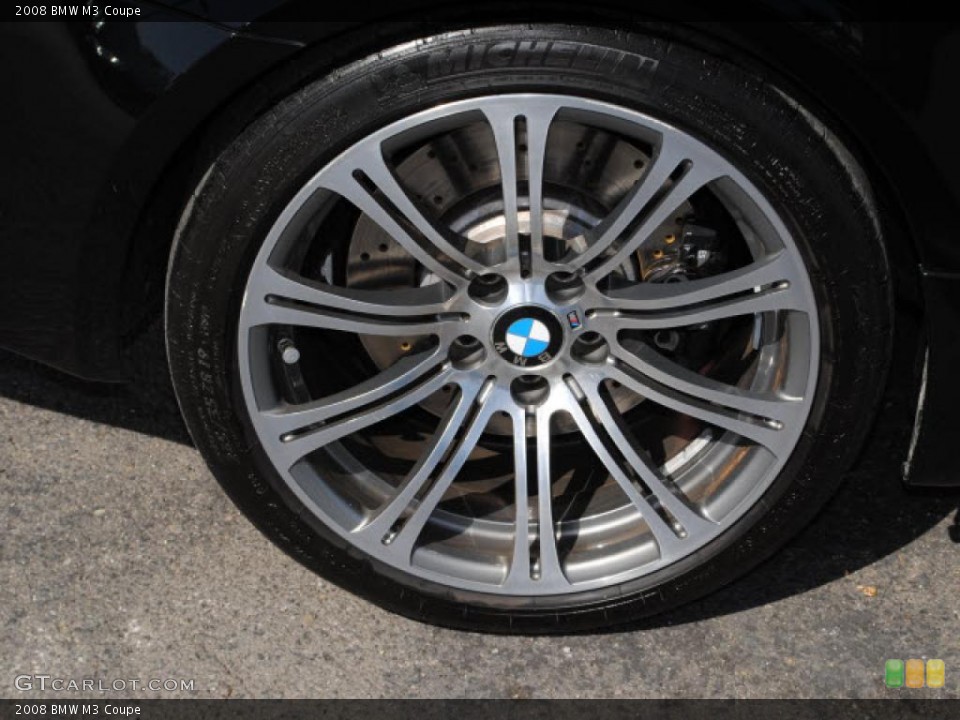 2008 BMW M3 Coupe Wheel and Tire Photo #46531779