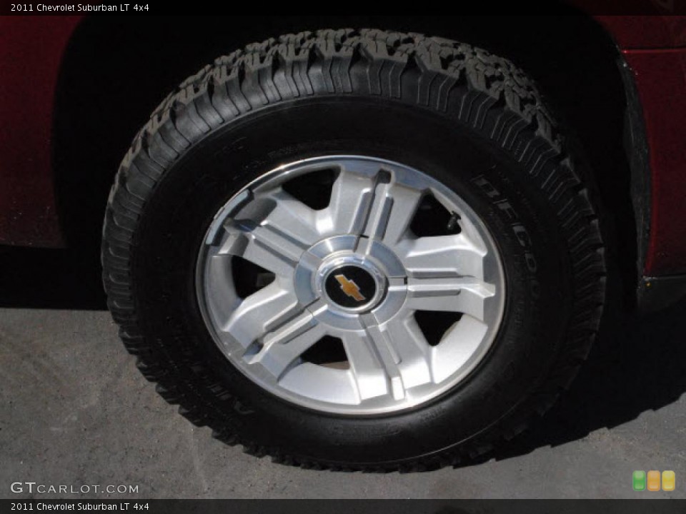 2011 Chevrolet Suburban LT 4x4 Wheel and Tire Photo #46533939