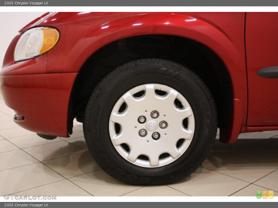 2003 Chrysler Voyager LX Wheel and Tire Photo #46541001