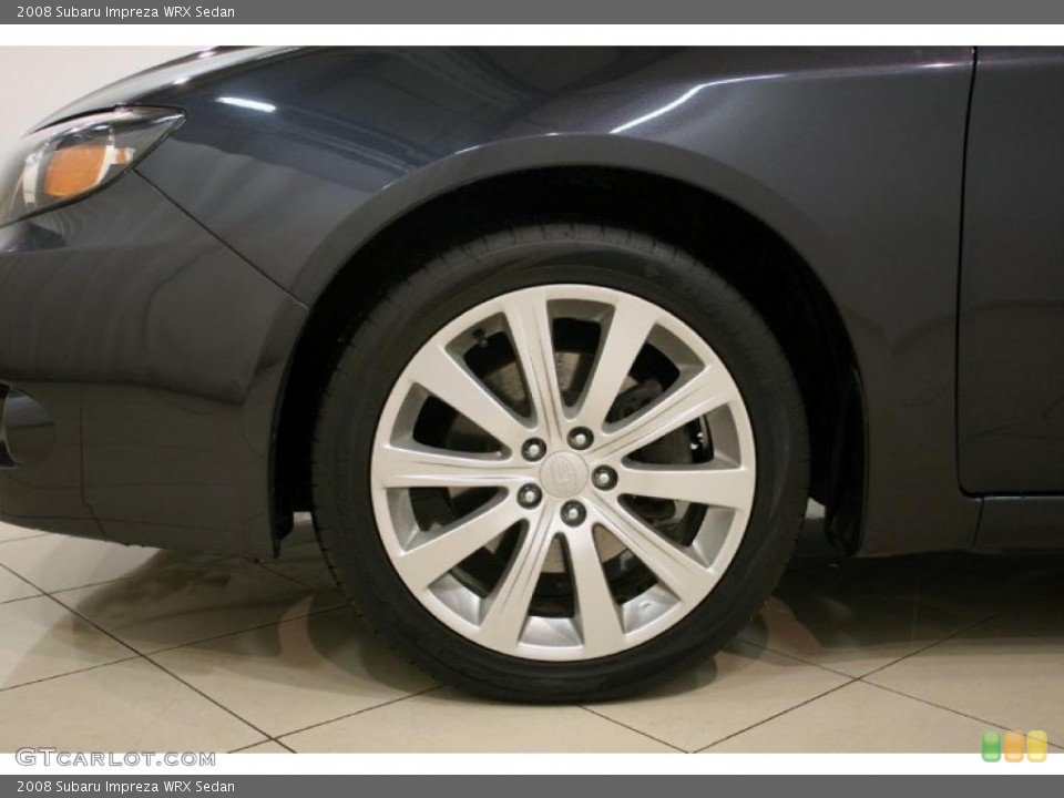 2008 Subaru Impreza WRX Sedan Wheel and Tire Photo #46541292