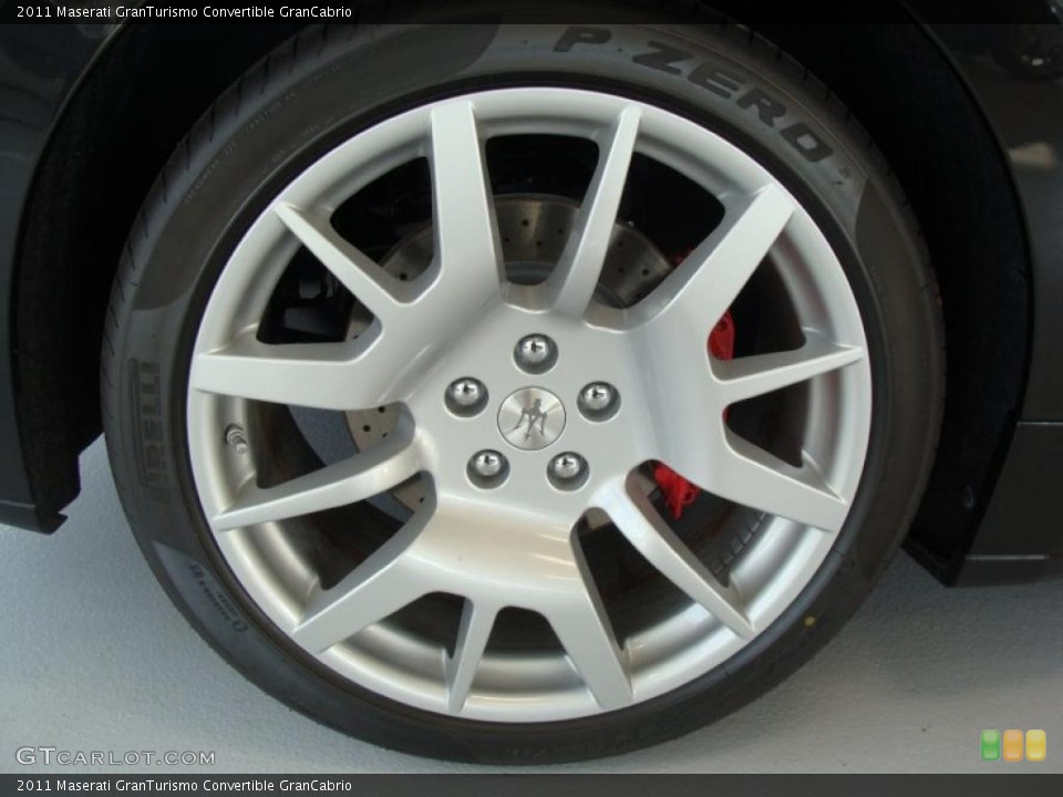 2011 Maserati GranTurismo Convertible GranCabrio Wheel and Tire Photo #46549289
