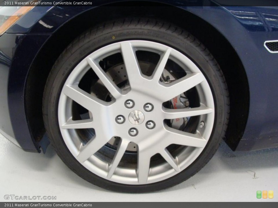 2011 Maserati GranTurismo Convertible GranCabrio Wheel and Tire Photo #46549349