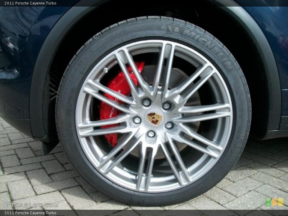 2011 Porsche Cayenne Turbo Wheel and Tire Photo #46551869