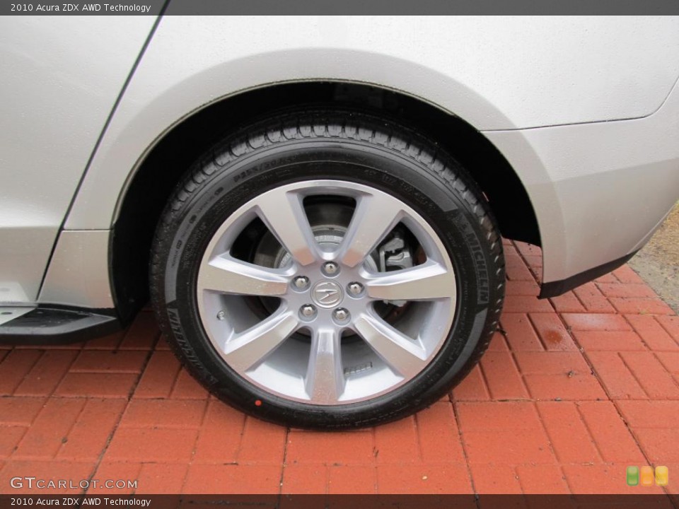 2010 Acura ZDX AWD Technology Wheel and Tire Photo #46558989