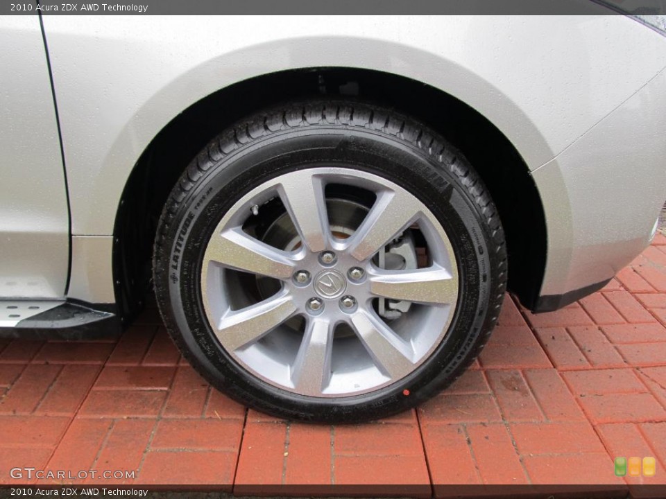 2010 Acura ZDX AWD Technology Wheel and Tire Photo #46559025