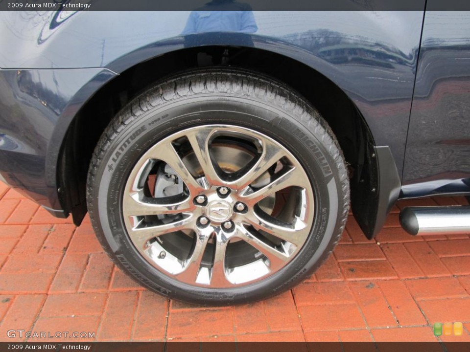 2009 Acura MDX Technology Wheel and Tire Photo #46559484