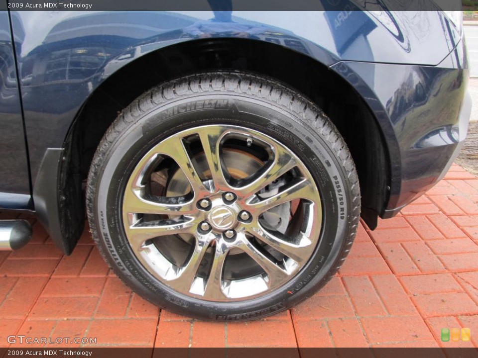 2009 Acura MDX Technology Wheel and Tire Photo #46559514