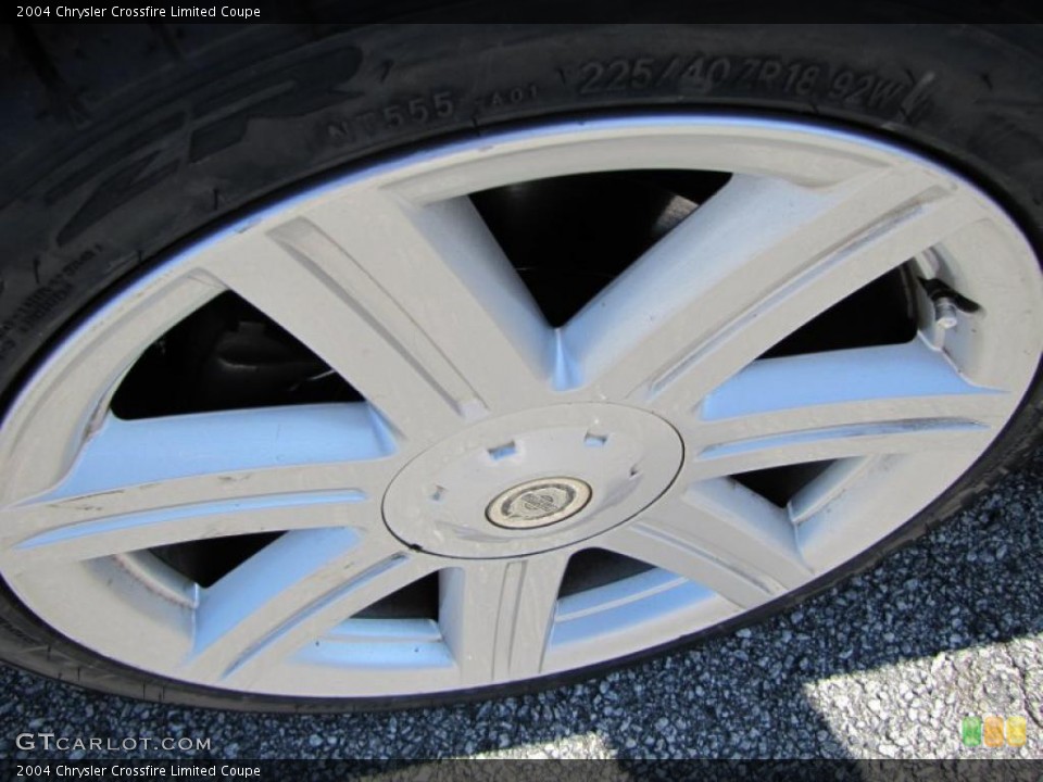 2004 Chrysler Crossfire Limited Coupe Wheel and Tire Photo #46559823
