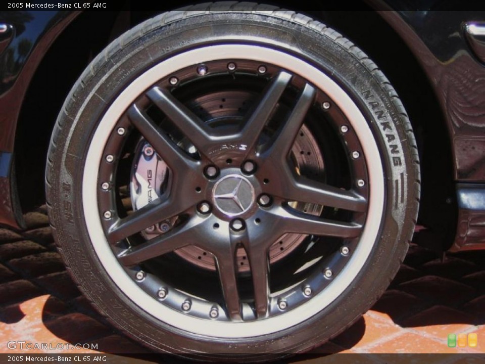 2005 Mercedes-Benz CL 65 AMG Wheel and Tire Photo #46560186
