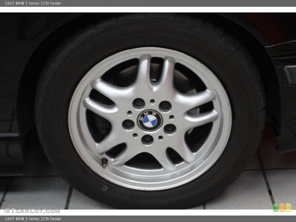 1997 BMW 3 Series 328i Sedan Wheel and Tire Photo #46561908