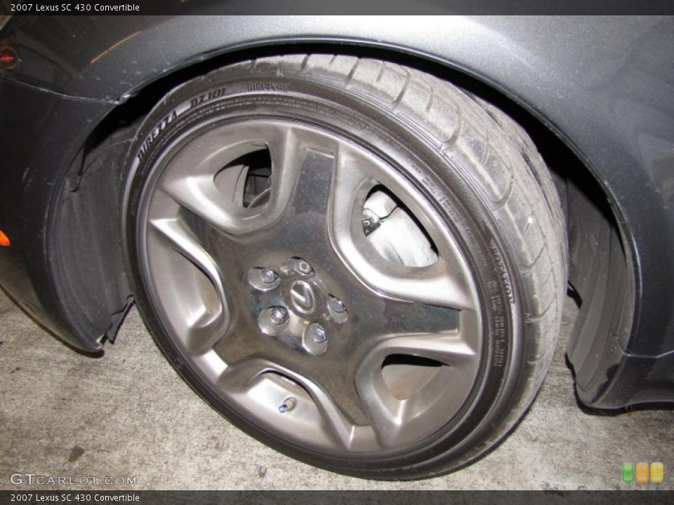 2007 Lexus SC 430 Convertible Wheel and Tire Photo #46570942