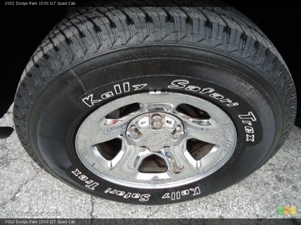 2002 Dodge Ram 1500 SLT Quad Cab Wheel and Tire Photo #46571539