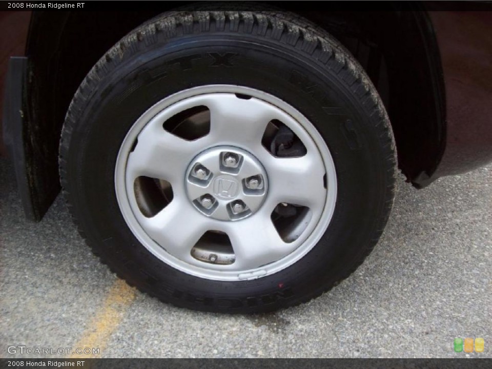 2008 Honda Ridgeline RT Wheel and Tire Photo #46573792