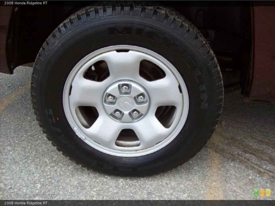 2008 Honda Ridgeline RT Wheel and Tire Photo #46573795