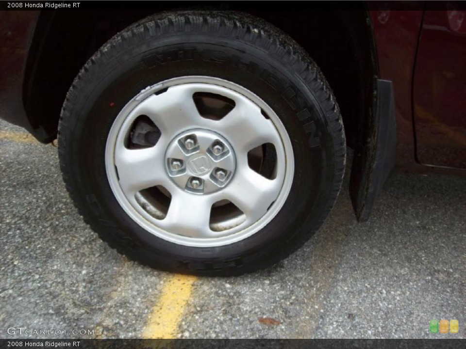 2008 Honda Ridgeline RT Wheel and Tire Photo #46573819