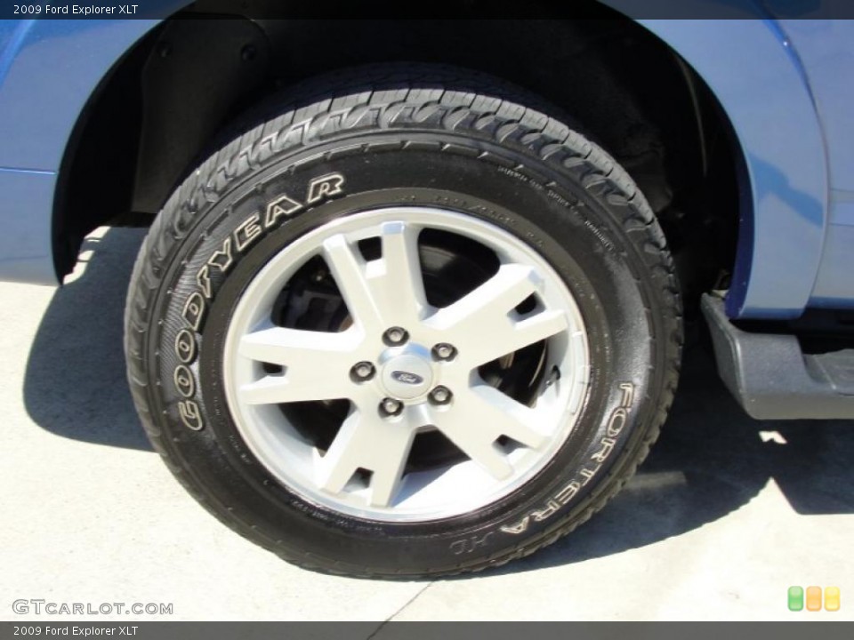 2009 Ford Explorer XLT Wheel and Tire Photo #46578101