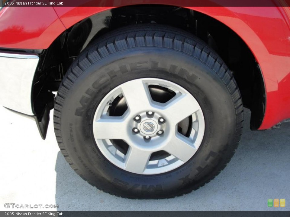 2005 Nissan Frontier SE King Cab Wheel and Tire Photo #46579364
