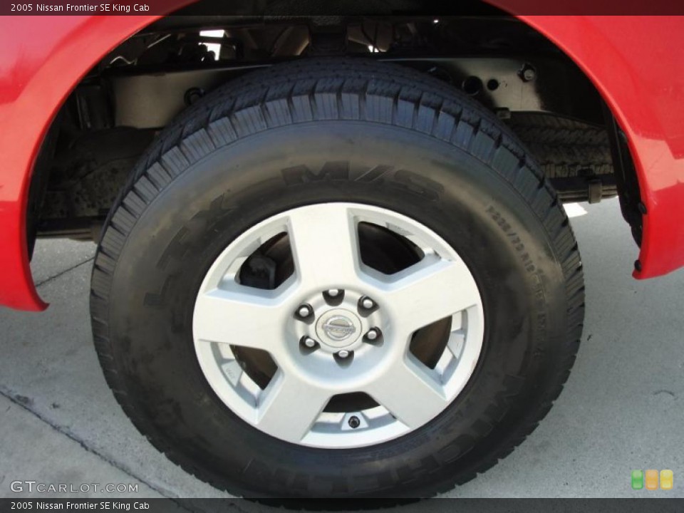 2005 Nissan Frontier SE King Cab Wheel and Tire Photo #46579373