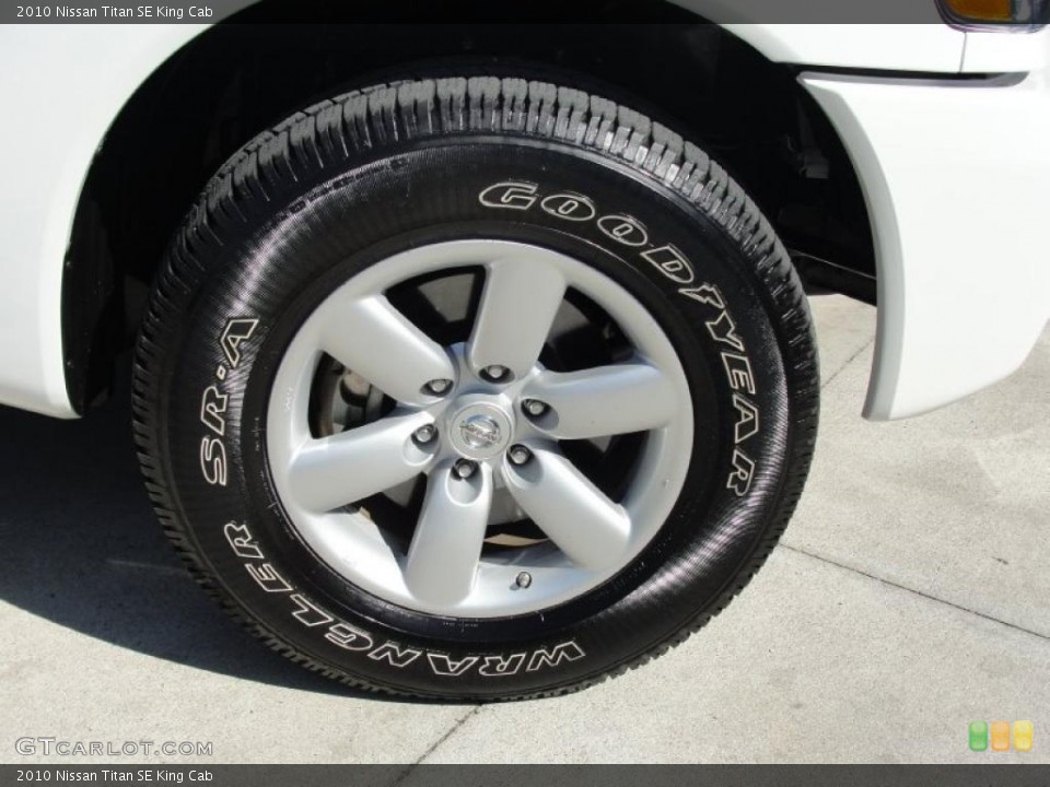 2010 Nissan Titan SE King Cab Wheel and Tire Photo #46581284