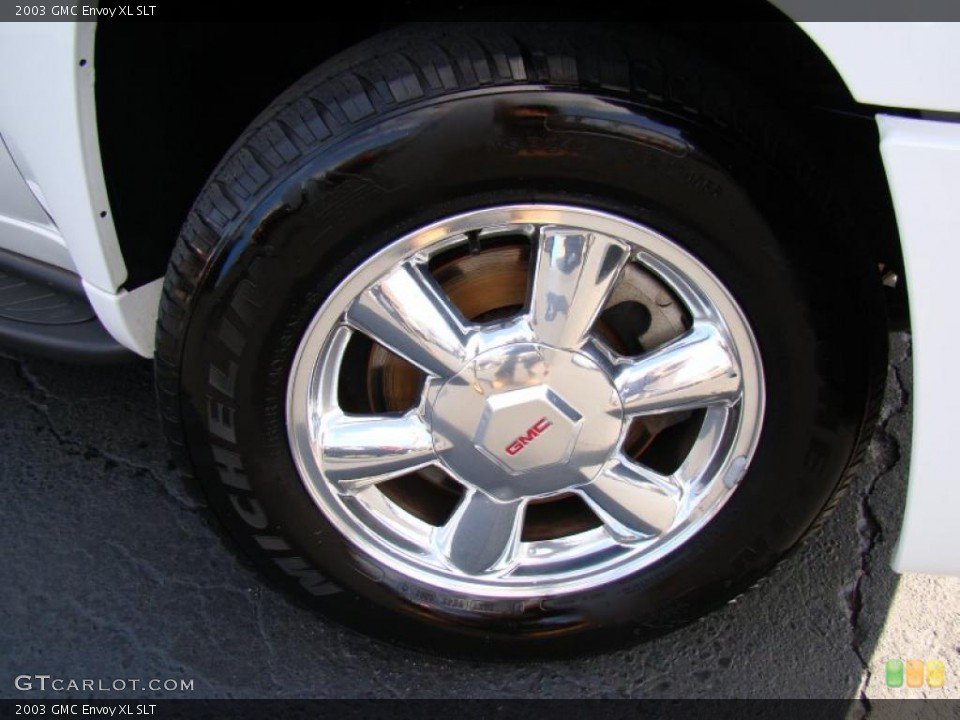 2003 GMC Envoy XL SLT Wheel and Tire Photo #46603504