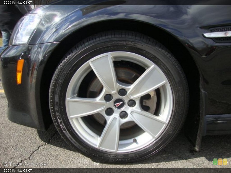 2009 Pontiac G8 GT Wheel and Tire Photo #46605589