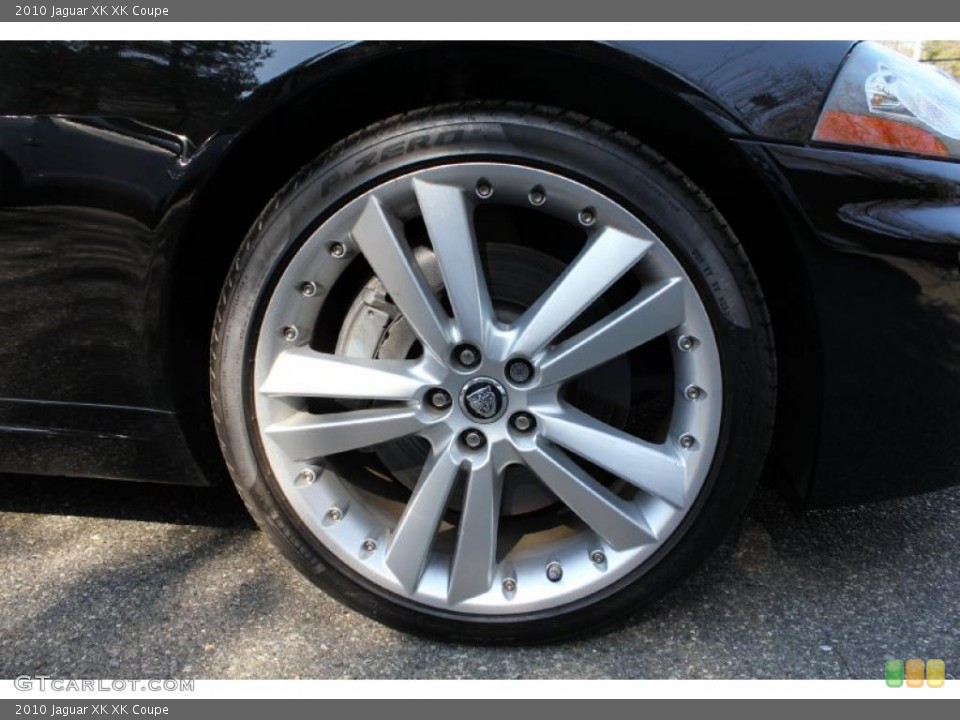 2010 Jaguar XK XK Coupe Wheel and Tire Photo #46614580