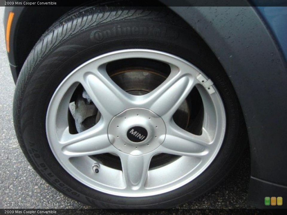 2009 Mini Cooper Convertible Wheel and Tire Photo #46618489